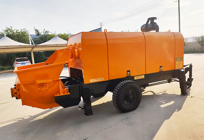The new generation of concrete pumps is equipped with an intelligent system.