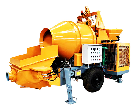 Crawler mixer pump
